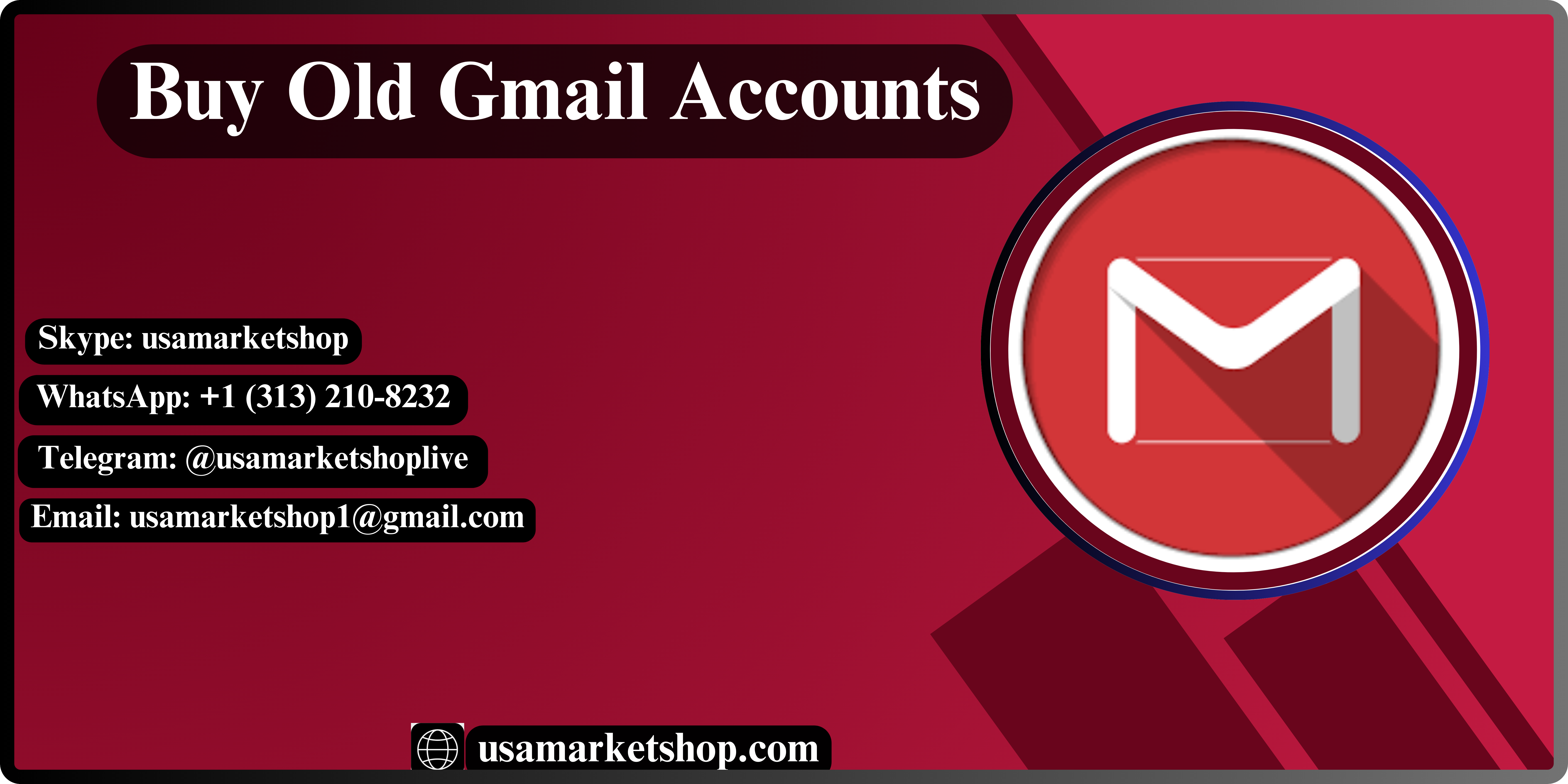 Buy Old Gmail Accounts